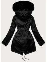 PARKA DAMSKA Z FUTERKIEM CZARNA model 21244419 - J.STYLE PARKA DAMSKA Z FUTERKIEM CZARNA model 21244419 - J.STYLE