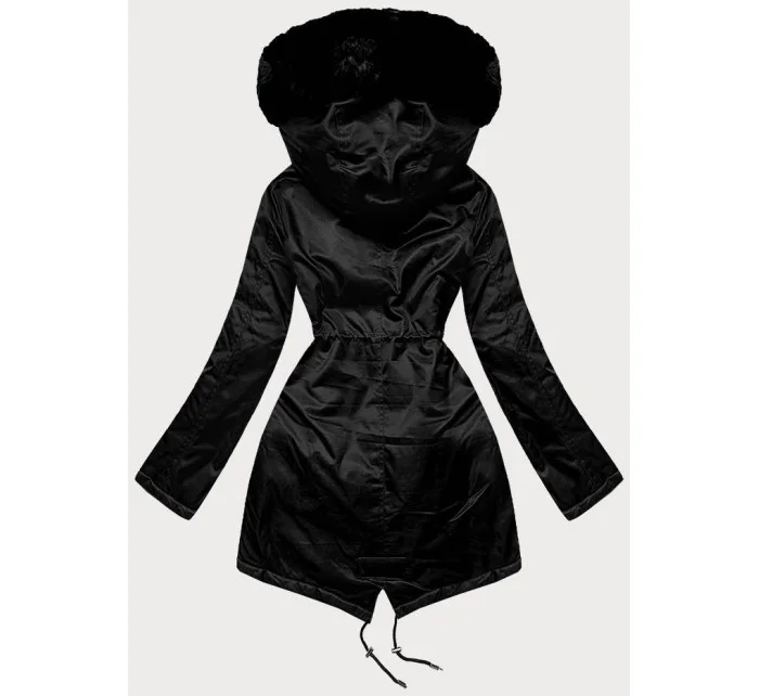 PARKA DAMSKA Z FUTERKIEM CZARNA model 21244419 - J.STYLE PARKA DAMSKA Z FUTERKIEM CZARNA model 21244419 - J.STYLE