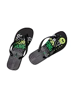 Pánské žabky Ipanema Graphics black-green 83532-AP253