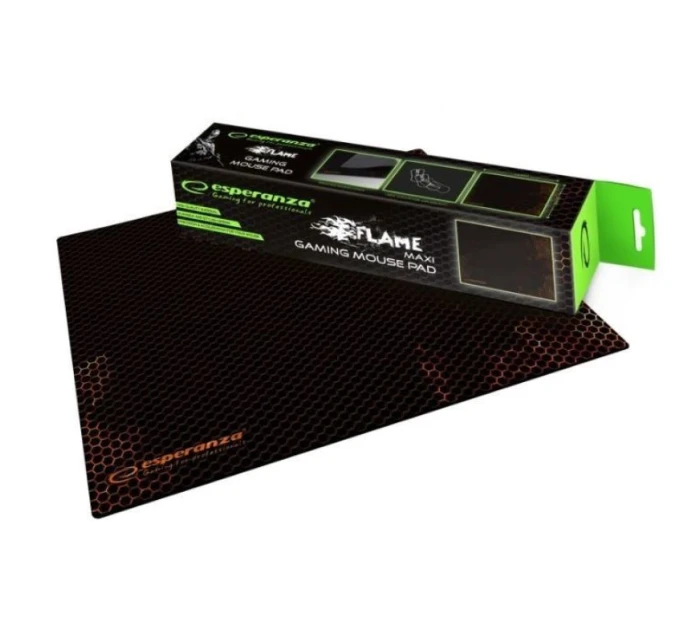 Herní podložka pod myš Esperanza Flame EGP103R (300 mm x 400 mm)