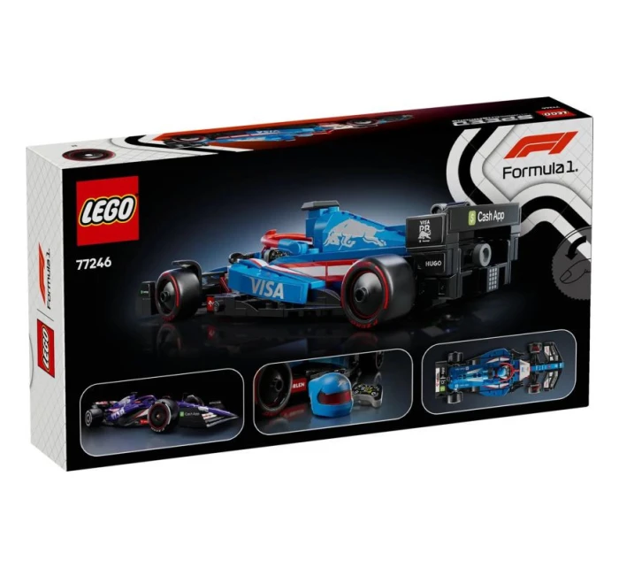 LEGO Speed Champions 77246 F1® Visa Cash App RB VCARB 01 auto