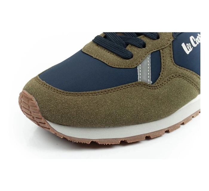 Lee Cooper sportovní obuv pánské tenisky módní pohodlné odolné námořnická modrá khaki