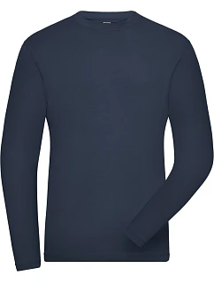 JN Pánské pracovní tričko Solid 02. navy model 22531806 - Daiber