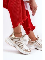 Dámské tenisky na masivní podrážce bílé model 21659040 - Boto