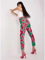 Kalhoty DHJ SP 12787E.13 zelených