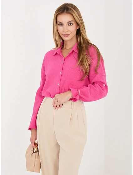Koszula MI KS model 22102642 fuksjowy - FPrice