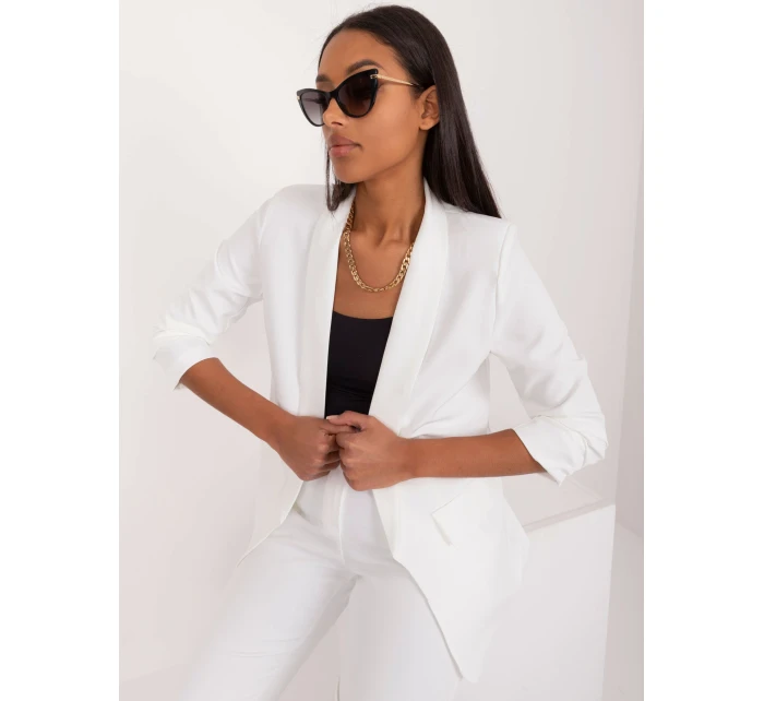 Żakiet TW ZT BI model 21284606 biały - FPrice Żakiet TW ZT BI model 21284606 biały - FPrice