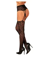 Nádherné punčochy S821 garter stockings - Obsessive