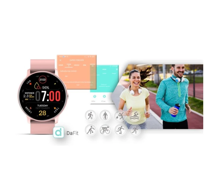 GIEWONT Pink GW120-1 Smartwatch GIEWONT Pink GW120-1 Smartwatch