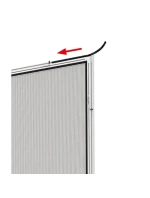 ALU OKENNÍ MOSKYTIÉRA 100X120 HNĚDÁ PLUS