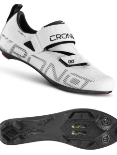 Triatlonová obuv CRONO CT-1-20 bílá 46 kompozitová