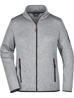 JN Dámská pletená fleecová bunda 02.0 light grey model 22489367 - Daiber