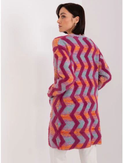 Svetr AT SW 234701.34 fuchsiový Svetr AT SW 234701.34 fuchsiový