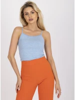 Dámský top BR TP model 17356650 světle modrý - FPrice Dámský top BR TP model 17356650 světle modrý - FPrice