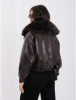Kurtka IR KR model 22559192 ciemny brązowy - FPrice Kurtka IR KR model 22559192 ciemny brązowy - FPrice
