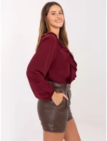 Bluzka MI BZ model 21421375 bordowy - FPrice