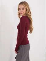 Bluzka WT BZ model 21875366 bordowy - FPrice