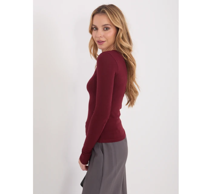 Bluzka WT BZ model 21875366 bordowy - FPrice