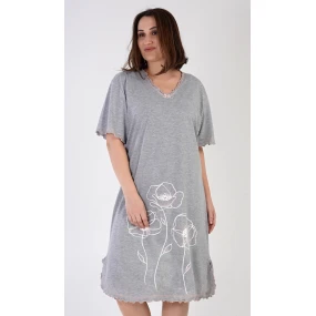 Dámská noční košile s krátkým rukávem model 18596631 - Vienetta