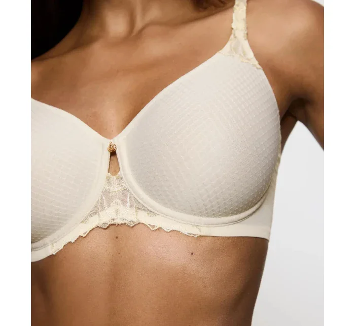 Dámská podprsenka Wild Azalea Florale W01 - BROWN - sv. béžová 00RB - TRIUMPH