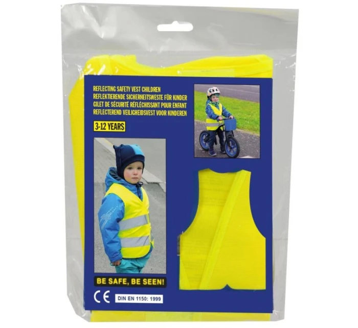 Dětská reflexní vesta DUNLOP YELLOW
