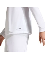 Adidas Entrada 26 dětské tričko s dlouhým rukávem bílé KF5874