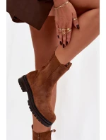 Dámské boty na zip Camel model 21758928 - Boto