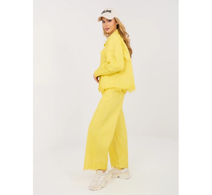 IT kalhoty SP FL9995.57 žlutá