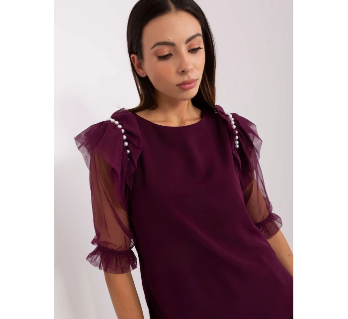 Halenka LK BZ 506682.26P tmavě fialová