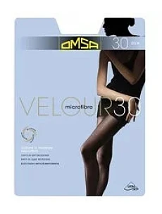 Dámské punčochové kalhoty Velour 30 den - Omsa