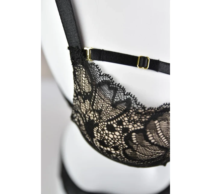 PUSH PODPRSENKA JULIA 19167 ČERNÁ BÉŽOVÁ