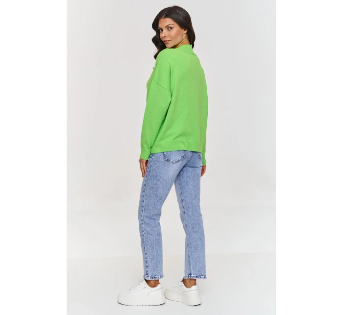 Svetr model 209727 Makadamia Svetr model 209727 Makadamia