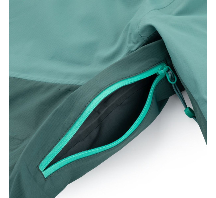 Dámská nepromokavá bunda METRIX-W Tmavě zelená - Kilpi