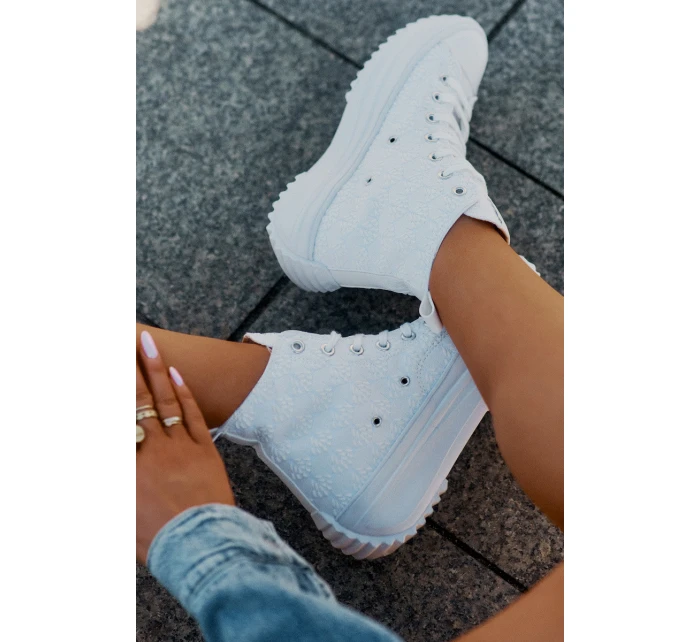 Vysoké Dámské Tenisky model 21694008 Bílé - Lee Cooper