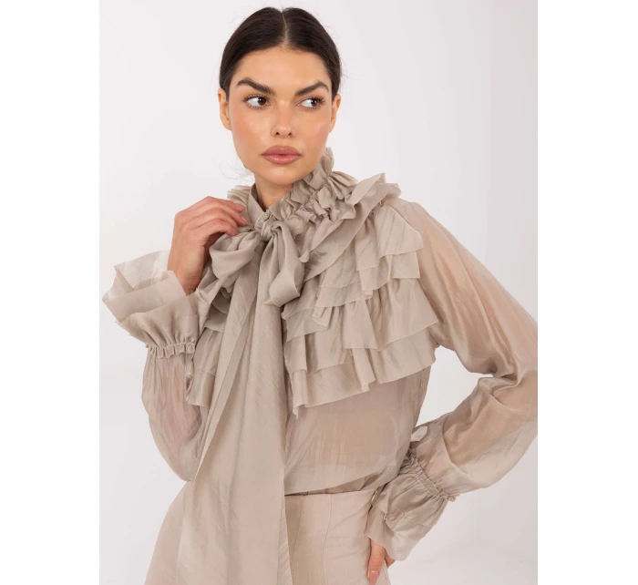 IT košile KS 28882.03 béžová IT košile KS 28882.03 béžová