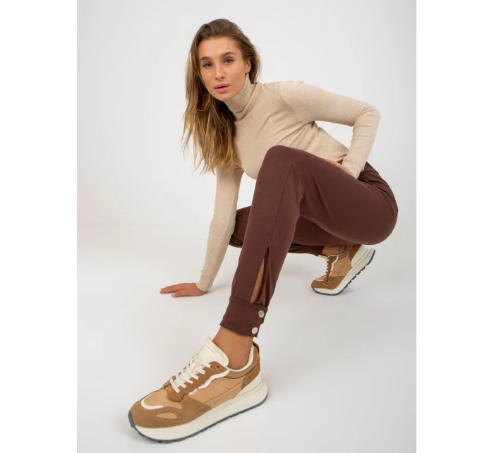 Dámské kalhoty TW SP BL 1002 hnědé