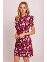 M856 Vícebarevné mini šaty - model 3