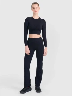 Dámské bezešvé tréninkové kalhoty s prodlouženými nohavicemi 4F 4FRSS25TFTRF1031-20S dámské