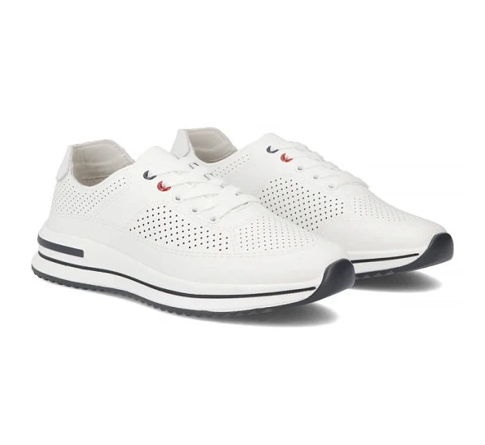 Dámské kožené ažurové polobotky model 22061180 - FILIPPO