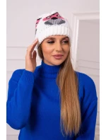 Dámská čepice Ofelia K349 bílá Dámská čepice Ofelia K349 bílá