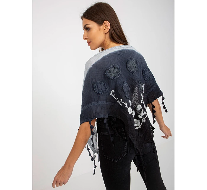 Závoj AT CH 0492.82 tmavě modrý