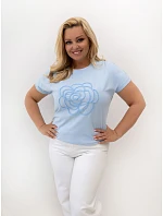 T shirt RV TS model 22173013 jasny niebieski - FPrice T shirt RV TS model 22173013 jasny niebieski - FPrice