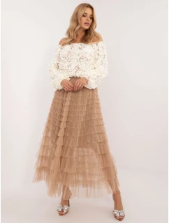 Spódnica TW SD BI model 21788973 camelowy - FPrice