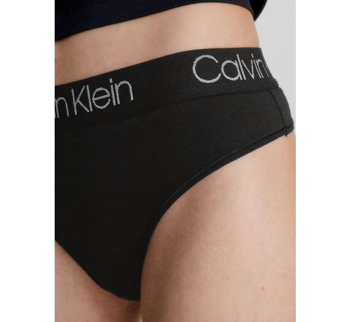 Spodní prádlo Dámské kalhotky HIGH WAIST THONG 000QD3754E001 - Calvin Klein