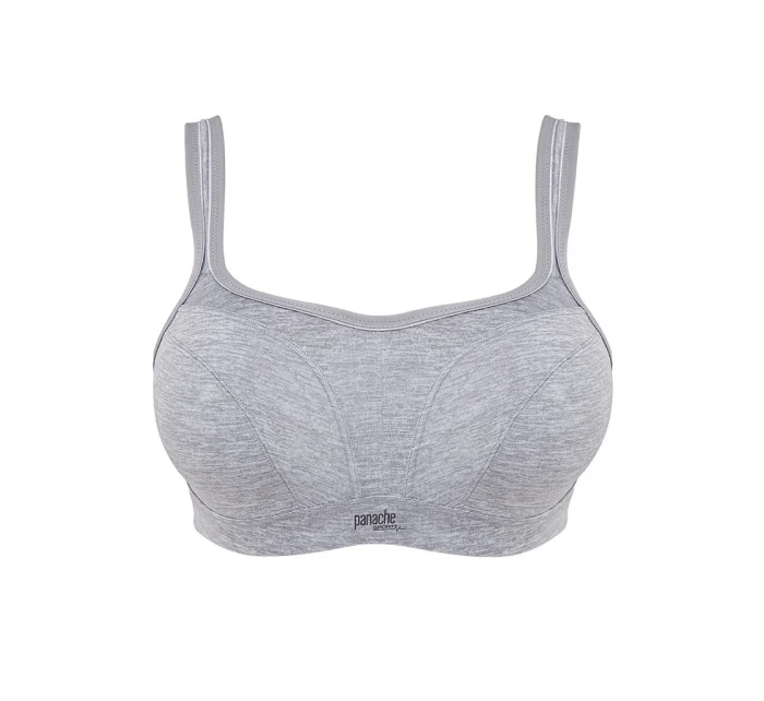 Sportovní podprsenka 30 F šedá model 9121915 - Panache Sportovní podprsenka 30 F šedá model 9121915 - Panache
