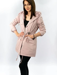 PARKA DAMSKA PRZEJŚCIOWA RÓŻ model 21241799 - SPEED.A