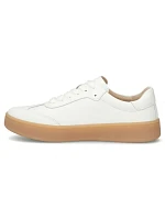 Dámské kožené boty na platformě bílé Filippo DP7543/26 Dámské kožené boty na platformě bílé Filippo DP7543/26