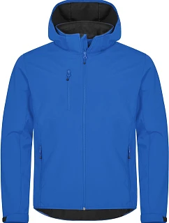 Classics Softshell Hoody M Pánská 3vrstvá softshellová bunda s kapucí model 22471062 royal blue - Clique