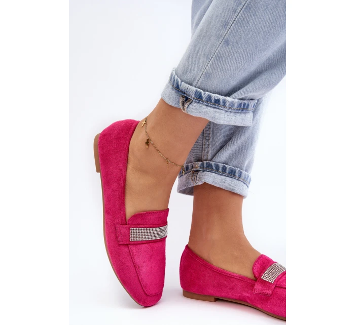Dámské mokasíny s cirkony Fuchsie Ralrika Dámské mokasíny s cirkony Fuchsie Ralrika