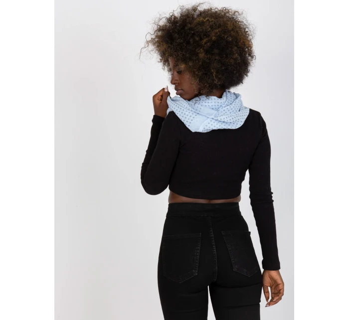 Dámská tunelová šála AT CH BF48181 světle modrá